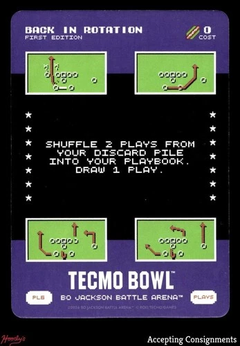 2026 Bo Jackson Battle Arena Tecmo Bowl First Edition Plays Back in Rotation