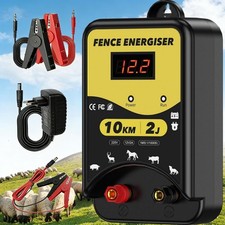 12V/230V Elektrozaun 10km Weidezaunger&auml;t Elektrozaunger&auml;t Weidezaun Weideger&auml;t
