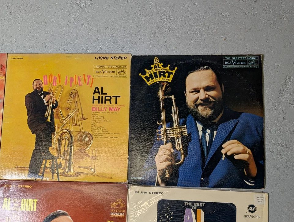 x17 Huge LOT Al Hirt, Henry Mancini LP 33 RPM VG+ Jazz Trumpet Easy Listening L9 Foto 3 de 4