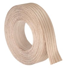 1-1/2 Inch x 49ft Wood Veneer Edge Banding, Iron on Red Oak Edging Strips