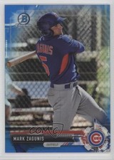 2017 Bowman Chrome Prospects Blue Refractor 53/150 Mark Zagunis #BCP233 2l4