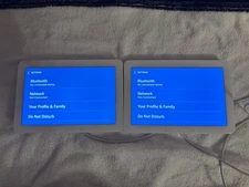 Two Amazon Echo Hub’s 8" Smart Home Control Panel with Alexa (White)