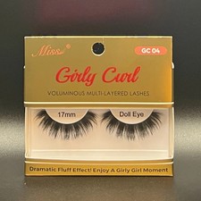 [4 PAIRS] MISS LASHES Girly Curl Voluminous Mult-Layere Eyelash Extension - GC04