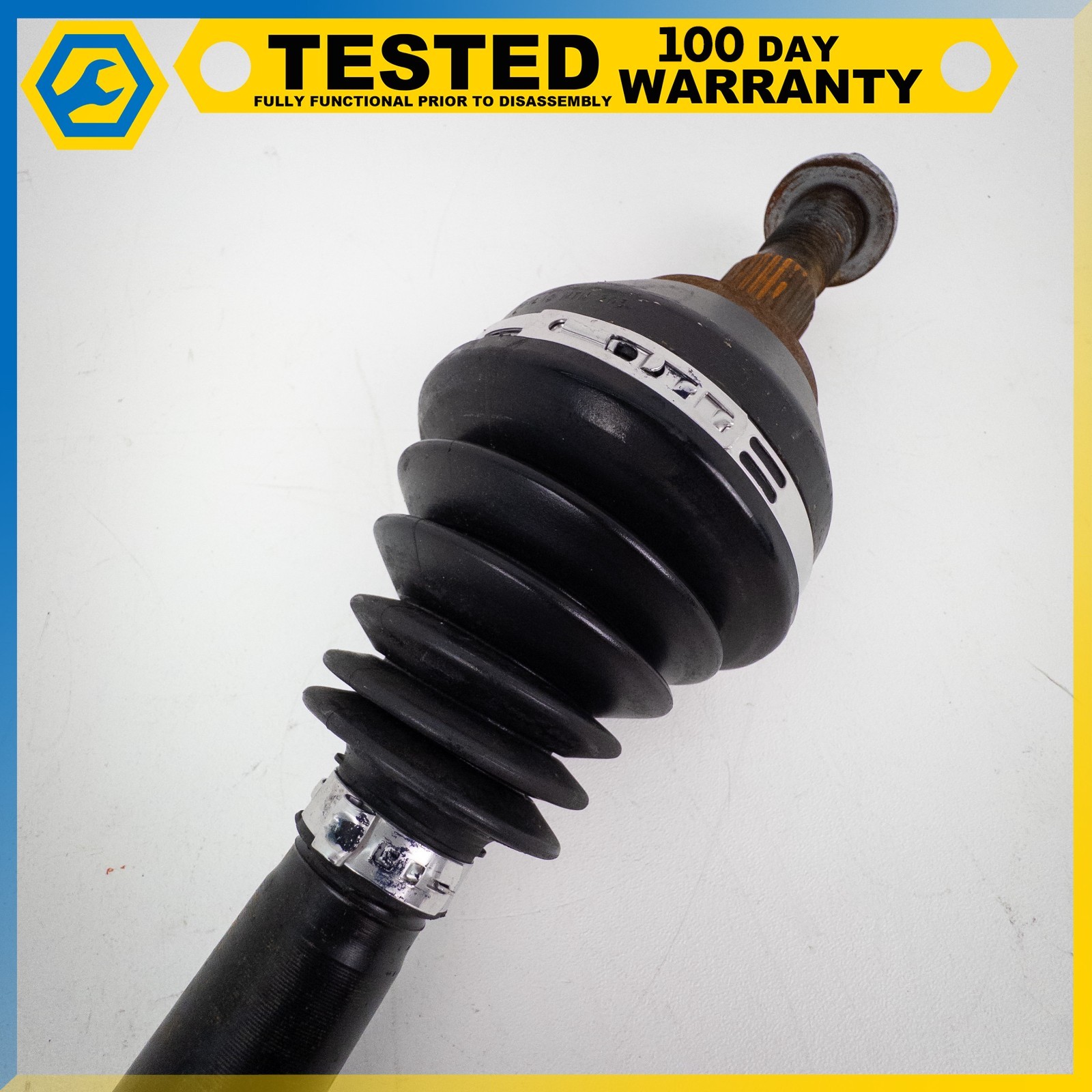 05-13 CHEVROLET CORVETTE C6 XLR REAR LEFT AXLE HALF SHAFT UNIVERSAL JOINT OEM