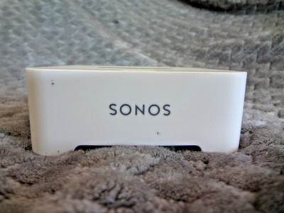 Sonos Bridge Wireless HiFi Music System Streamer White tested and working