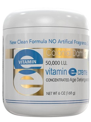 Colonial Dames Vitamin E Moisturize, Soften & Smooth Your Skin 50,000 I.U. 6 oz.