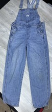 Vintage 90s Levi  s Two Horses Brand Overalls Women  s Faded Blue Sz Small S110788