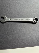 Vintage Dunlap 3/8" Combination Wrench, 12 Point - Made in USA