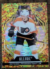 2022-23 Upper Deck Allure - Joel Farabee #14 Gold Glitter Bomb /199