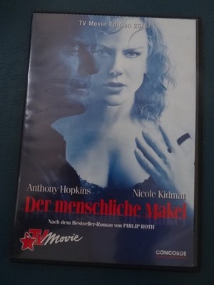 Sammlungsauflösung: TV Movie DVD ''Der menschliche Makel'' mit Anthony Hopkins