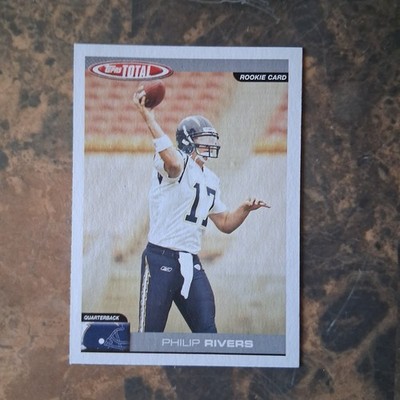 2004 Topps Total First Edition #331 Philip Rivers San Diego Chargers Rookie