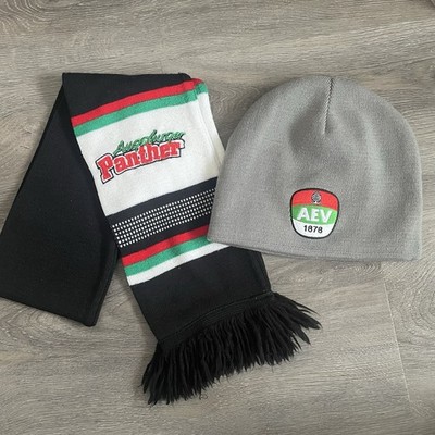 AEV Schal Mütze Augsburger Panther DEL Eishockey Fanschal