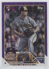 2023 Topps Update Purple Foil 710/799 Gus Varland #US241 10z2