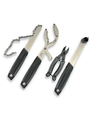 Cassette & Drivetrain Tool Kit: Lockring Remover, Chain Whip, T-RexGrip, LinkFix