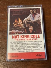 Capitol Nat  King  Cole The Christmas Song Classic Holiday Cassette Tested