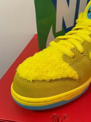 Rare Nike Dunk SB Low Grateful Dead Bears Opti Yellow