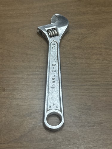S-K TOOLS 8" verstellbarer Schraubenschlüssel SK S&K