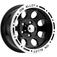 Ion 174 17x9 5x5.5 0mm Gloss Black Wheel Rim 17 Inch