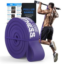Pull Up Assistance Resistance Bands - Long Loop Power Bands for Men 7 Purple