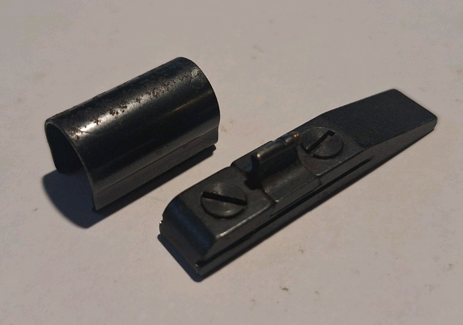 Original Marlin 336 1894 1895 39A Front Sight W/ Screws & Hood