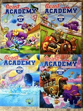 LOT -Beast Academy 4 Guides - 4A,4B,4C,4D By ...