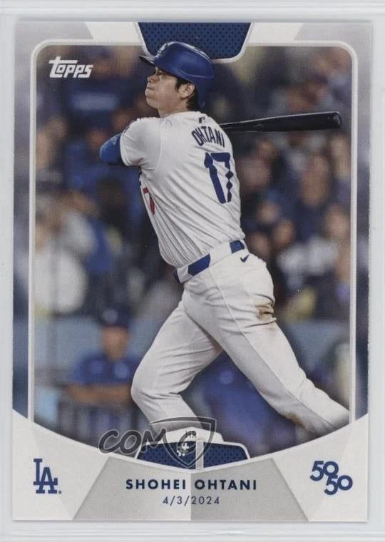 2024 Topps 50/50: Shohei Ohtani - Shohei Ohtani #2 for sale | eBay