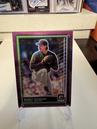 Randy Johnson 2025 Donruss Optic Purple /49 Arizona Diamondbacks | eBay