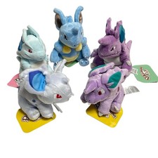 Nidoking Nidoqueen Nidoran Male Female fit Plush Evolution Complete 5 Set