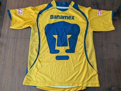 Pumas UNAM 2008/09 Lotto Jersey 3rd Kit Size Large 44 Liga MX Championship Year