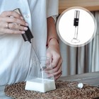 4 Sets  Portable Milk Flour Egg Mixer Electric Egg Beater with Storage Rack