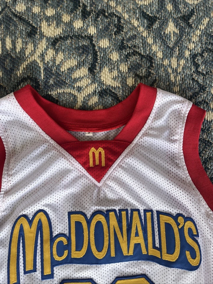 LeBron James McDonald’s All American White Jersey #32 Size Small - Image 3 of 4
