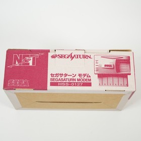 SEGA SATURN Modem HSS-0148 HSS-0127 Boxed Made in JAPAN