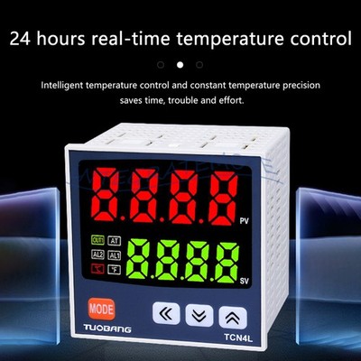 Digital PID Thermostat Smart Adjustable Temperature Controller AC100~240V