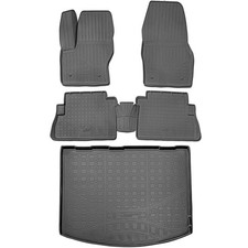 Fußmatten & Kofferraumwanne Set passend für  Ford KUGA II, DM2 | BJ 2013-2019