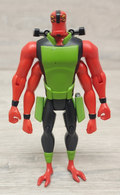 Bandai Ben 10 Alien Force 2008 Manny 4'' Tall Action Figure CN Cartoon Network