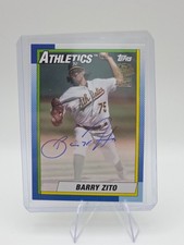 2023 Topps Archives - 1990 Fan Favorite Autographs Barry Zito #90FF-BZ (AU)