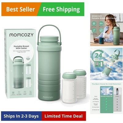 22oz Portable Breast Milk Cooler for Outdoor, Life Saver with 360° Total Cool...