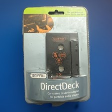Direct Deck Car Stereo Cassette Adapter For Portable Audio Players NEW Griffin