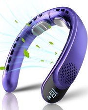 Bladeless Neck Fan, 4 Turbo Portable Neck Fan, 4000 mAh Battery Operated