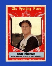 1959 Topps Set-Break #569 Bob Friend As EX-EXMINT *GMCARDS*
