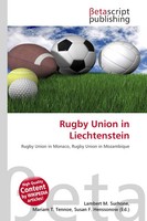 Lambert M. Surhone (U. A.) | Rugby Union In Liechtenstein | Taschenbuch (2026)