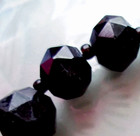 vintage necklace rare mourning jewelry ladies faux jet black victorian style — photo 2