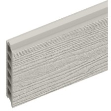 DuraPost Vista Composite Fencing Boards Oyster 1820x150mm Pack 4 Panels Set DIY