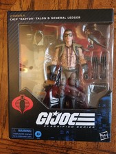 GI Joe Classified Series Chip Raptor Talon & General Ledger Action Figure Cobra