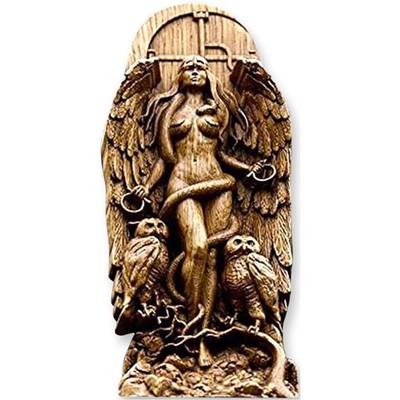 Goddess Statue Lilith Statue, Decorative Goddess Statues Gaia/Hecate/Lilith G.