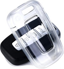 for Key Fob Cover TPU 4 Buttons Car Size: ClearStyle: for Hyundai-D 5 Buttons