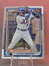 2024 Bowman #BCP-141 Anthony Baptist Chrome Prospects