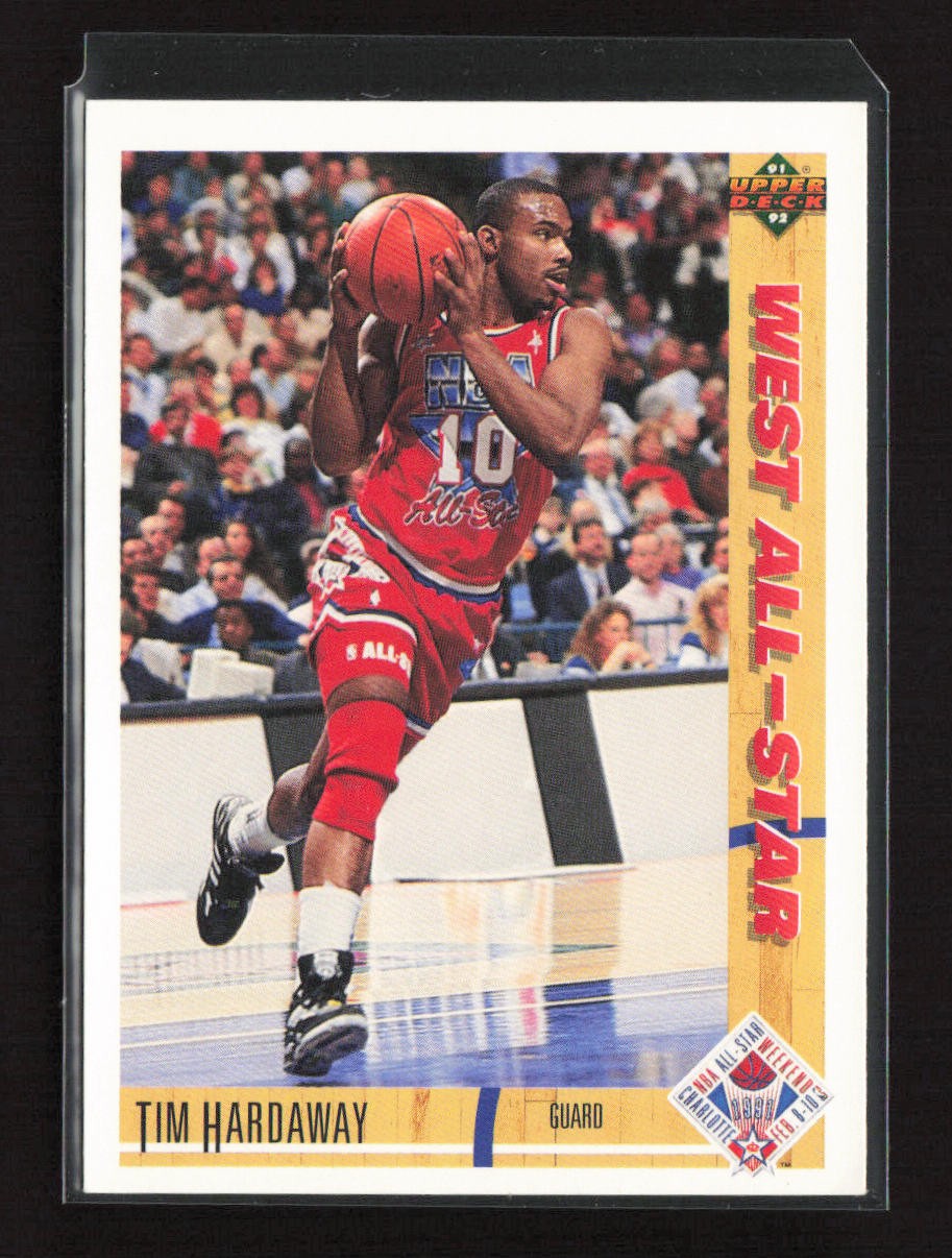 1991-92 Upper Deck #50 Tim Hardaway Golden State Warriors