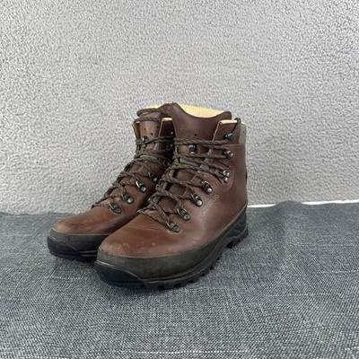 LOWA Boots Mens US 8.5 EU 41.5 Brown Baffin Pro Leather Hiking Trekking Germany