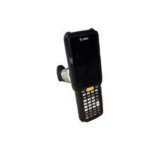 Zebra MC330K MC3300 Pistol Grip Barcode Scanner 38-Key CRACKED PARTS W/ BATTERY